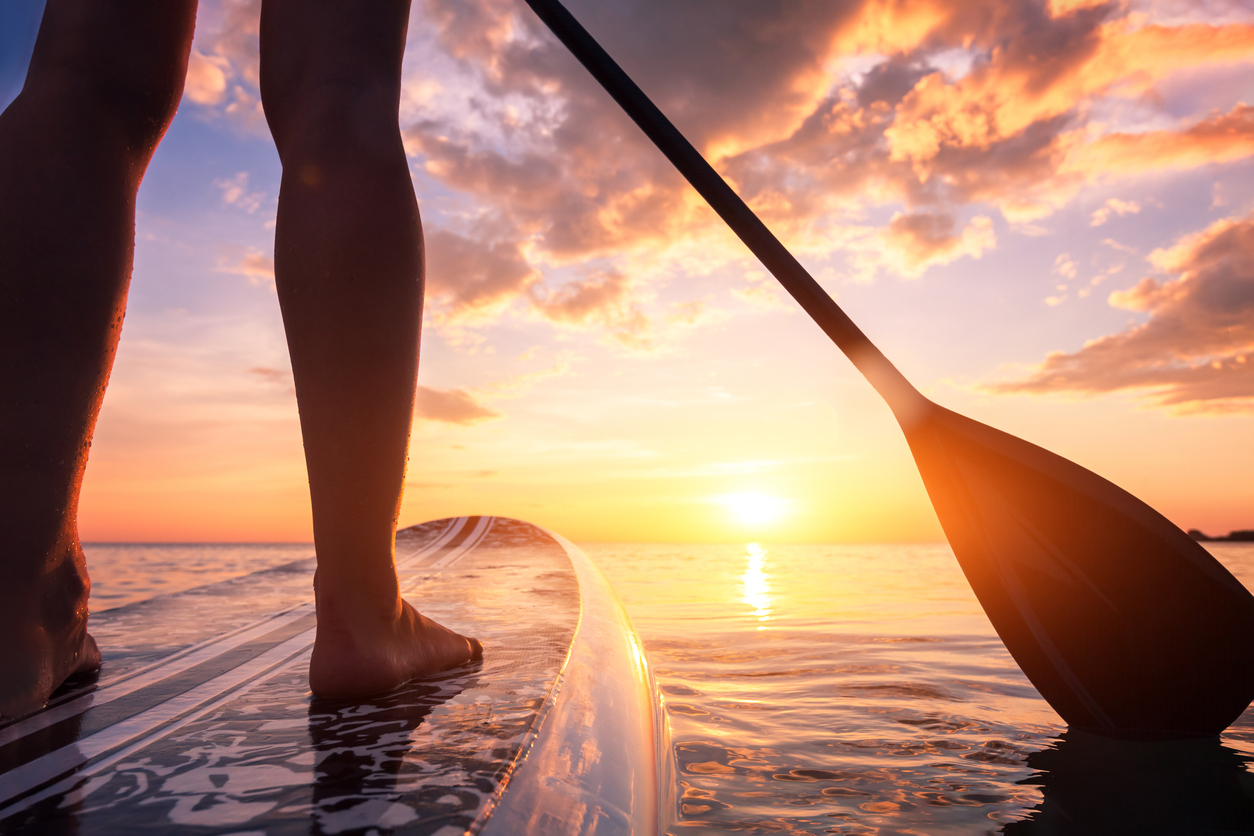 Stand Up Paddle no Rio de Alvor